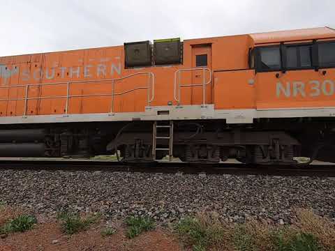 NR64 & NR30 on 3YN2 at Gunningbland NSW. Wed 14th Apr 2021