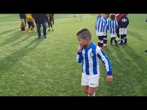 Rijnsburgse Boys vs UVS  (4-5) + goals Finn (3x)