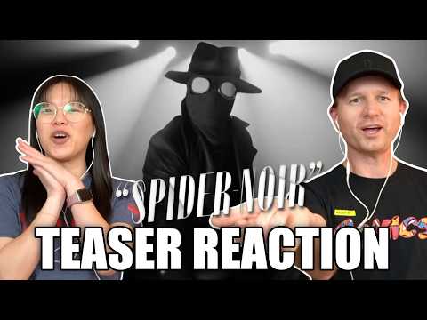 Spider Noir Official Teaser (Authentic black-and-white) | Reaction & Review | Nicholas Cage