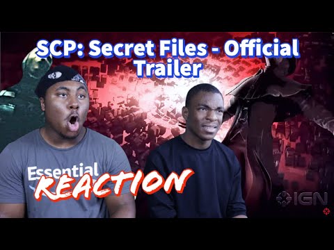 SCP: Secret Files - Official Gameplay Trailer (Reaction)