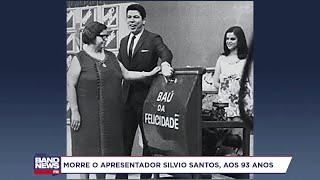 Cléber Machado homenageia Silvio Santos: "história absoluta".