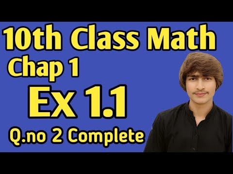 10th math chapter 1 exercise 1.1 q.no 2 complete in urdu medium ( The base science Academy )