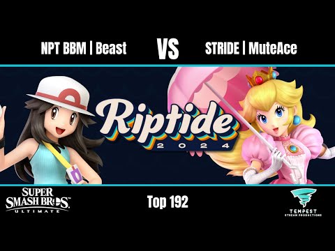 NPT BBM | Beast (Pokemon Trainer) vs STRIDE | MuteAce (Peach) - Ultimate Top 192 - Riptide 2024