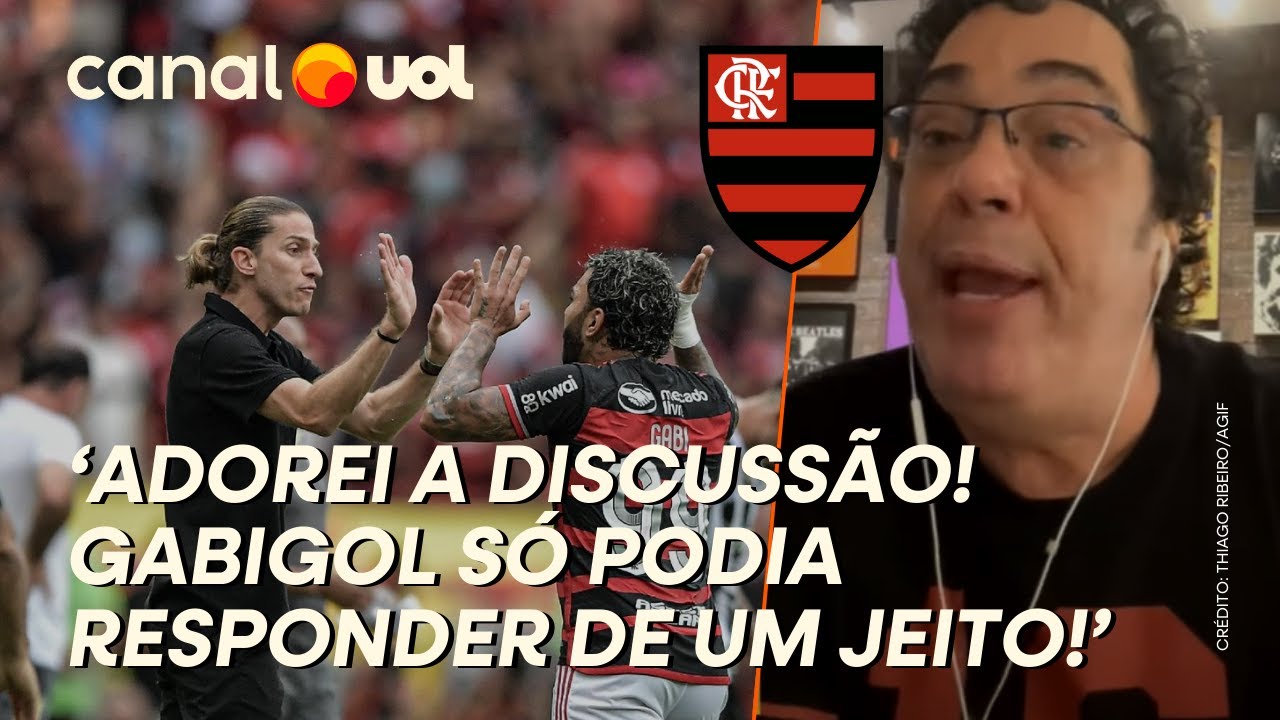 FLAMENGO: 'FILIPE LUÍS MEXEU COM O BRIO DO GABIGOL! FEZ O SANGUE SUBIR', DIZ CASAGRANDE