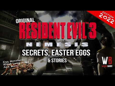 Resident Evil 3 Nemesis Easter Eggs, Secrets & More (Original Version) | 2022 EDITION!!!