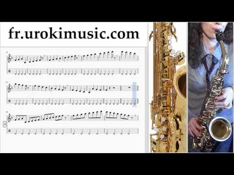 Cours de Saxophone (Ténor) Justin Bieber - Sorry Tuto Partitions Partie#1 um-i829