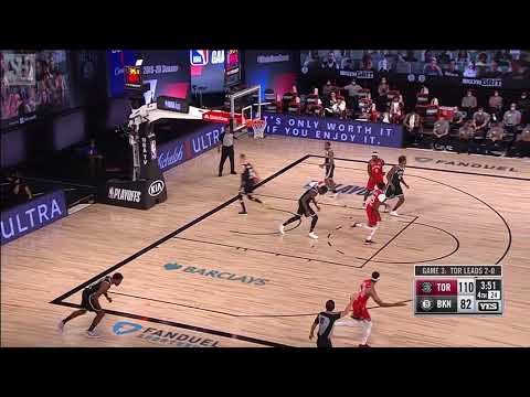 Malcolm Miller Full Play | Raptors vs Nets 2019-20 Playoffs Game 3 | Smart Highlights