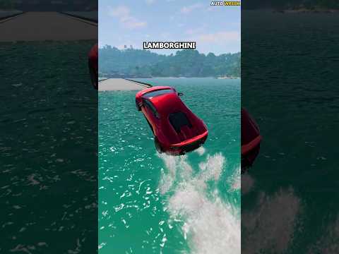 Car vs Broken Bridge 😭 #beamngdrive #car #games