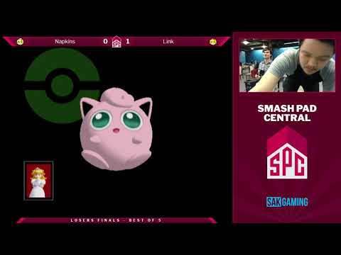 SPC 84 Losers Finals - Napkins (Peach) vs Link (Jigglypuff)