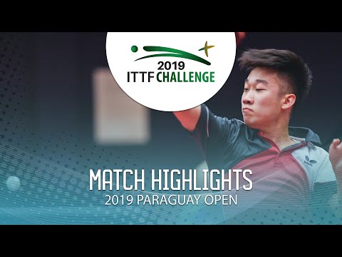 [2019 ITTF Paraguay Open] Zhang Kai vs Daniel Santos  2019.9.11