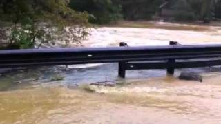 preview picture of video 'Allentown NJ Irene flooding'