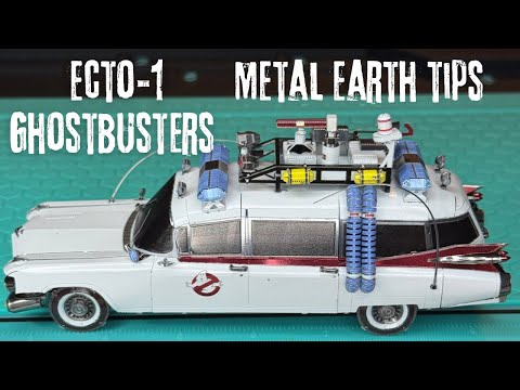 Ecto-1 Ghostbusters Metal Earth Build Review | Premium Model Tips & Build Experience