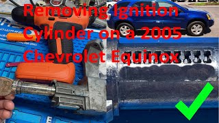How to Remove a 2005-2006 Chevrolet Equinox Ignition to Make Key
