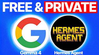 Hermes Agent + Gemma 4: FREE Private AI Agent!
