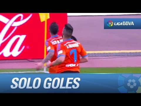Todos los goles de UD Almería (2-3) Valencia CF