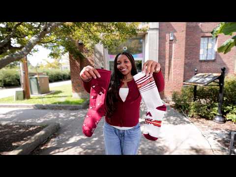 Meet the student who designed this year's Hokie socks