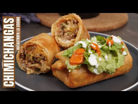 Chimichangas receta fácil y rápida de hacer en casa