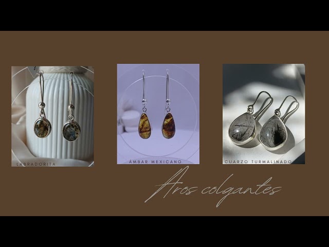Vídeo relacionado con Uno de 50 - Pendientes Colección Ser Expresiva para Mujer, Plata 925, Color Negro, Talla única, Fabricado en España