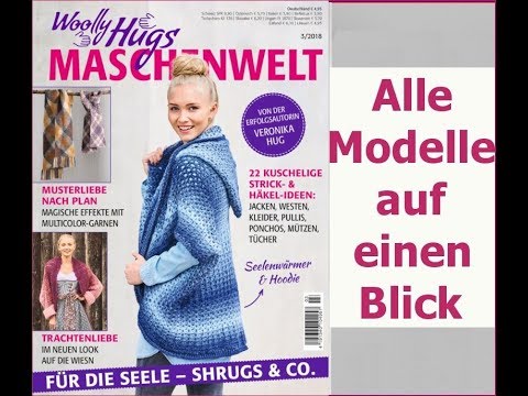Woolly Hugs Maschenwelt 03/2018 Blick ins Heft