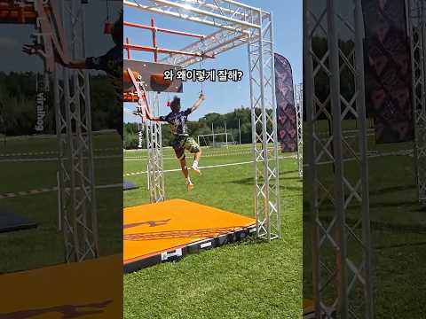 닌자 장애물 0.1% 실력