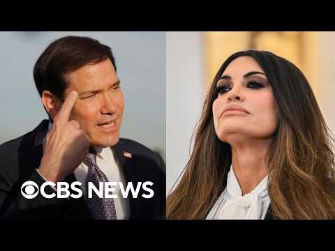 Marco Rubio slams press after getting question about Kimberly Guilfoyle allegations