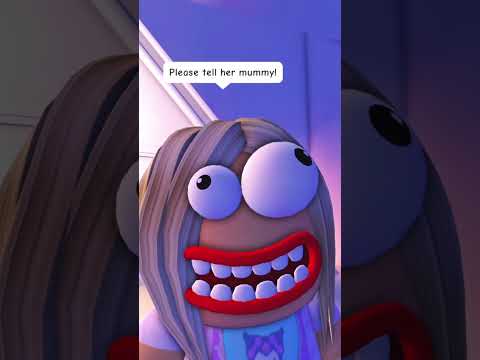 She OUTSMARTED her sister but then…😂💀 (wait for it) #adoptme #roblox #robloxshorts