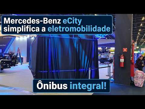 Novo Mercedes-Benz eCity em parceria com a Caio chega em 2027 | Frota&Cia