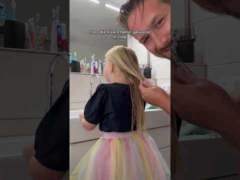 Was zwei Wochen Spanienurlaub mit den Haaren machen. #haarpflege #haare #blondehair #urlaub #familie