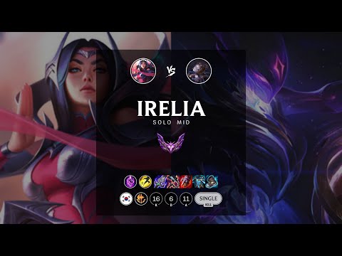 Irelia Mid vs Orianna - KR Master Patch 12.20