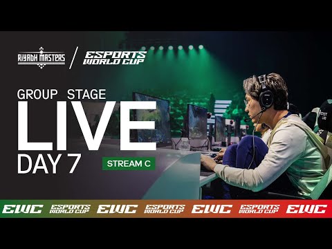 Dota 2 Riyadh Masters x EWC - Day 7 - Group Stage | Stream C