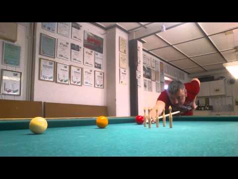 Billardkegeln Trickshots