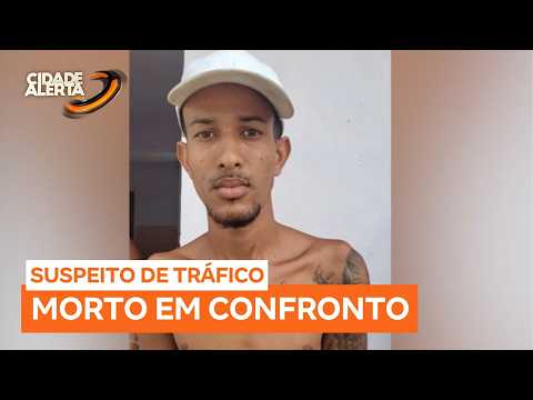 Suspeito de tráfico morre em confronto com a polícia em Santa Bárbara (BA)