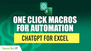 ChatGPT for Excel: One-Click Macros to Stop Doing the Same Task Twice