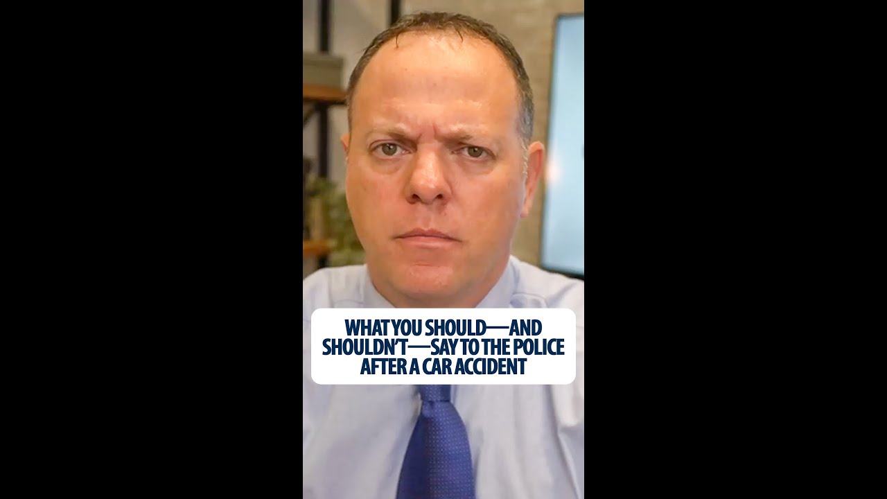 What You Should and Shouldn’t Say to the Police After a Car Accident What You Should and Shouldn’t Say to the Police After a Car Accident