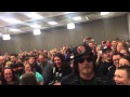 Norman Reedus brings pizza to the crowd! 