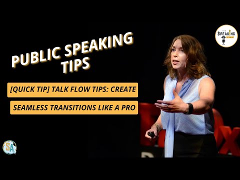 [Quick Tip] Talk Flow Tips: Create Seamless Transitions Like a Pro - 326