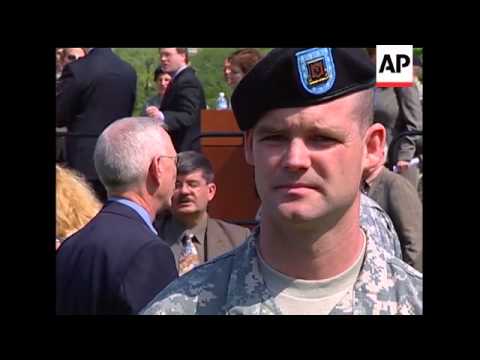 To mark the 100th anniversary of the U.S. Army Reserve, 100 soldiers from throughout the country par