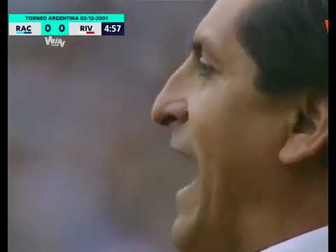 Racing Club 1 River Plate 1 Apertura 2001-Partido  Completo