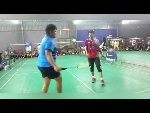 Badminton LSJ 3 Men's Double Open - Sufyuddin / Eizlan Shah Vs Lau Yi Sheng / Lee Yi Bo