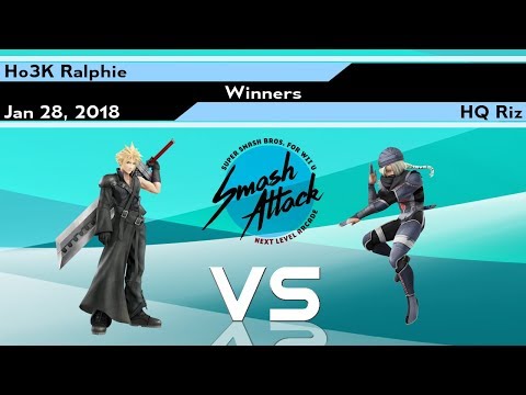 SmashAttack 24 - [Winners] Ho3K Ralphie vs HQ Riz
