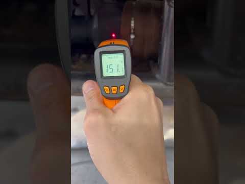 Does exhaust wrap actually work? Check out the temp difference on Flowmasters HP2 insulated muffler!
