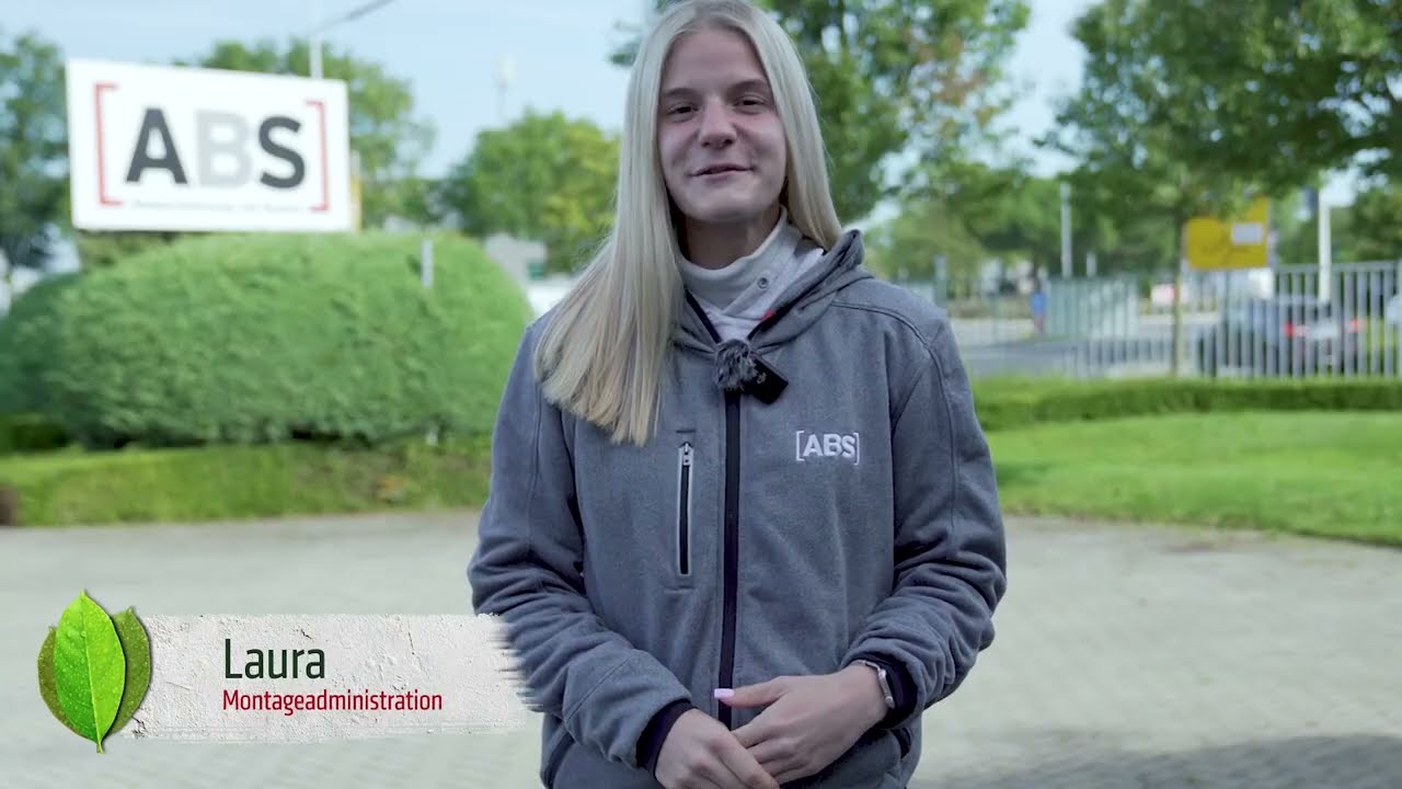 Laura von ABS Safety aus dem Video 'Nachhaltigkeit' bei ABS