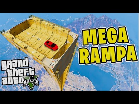 COMPLETO LA MEGA RAMPA INFINITA SU GTA 5!!