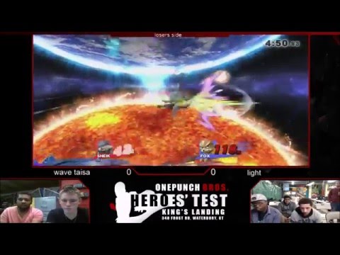 Heroes' Test #8: Loser's Finals - Light (Fox) vs Wave Taisa (Sheik)