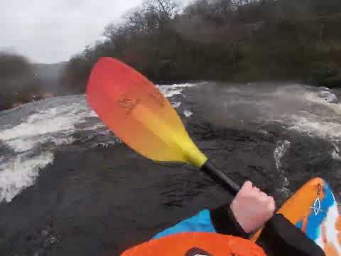 River Dee Kayaking - Serpents Tail Jan 22
