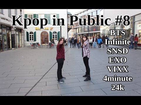 Kpop in public#8 BTS, EXO, VIXX, SNSD, Infinite, 24k, 4minute