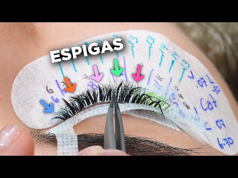 Tutorial de Extensiones de Pestañas con Espigas (Kim K o Kylie)