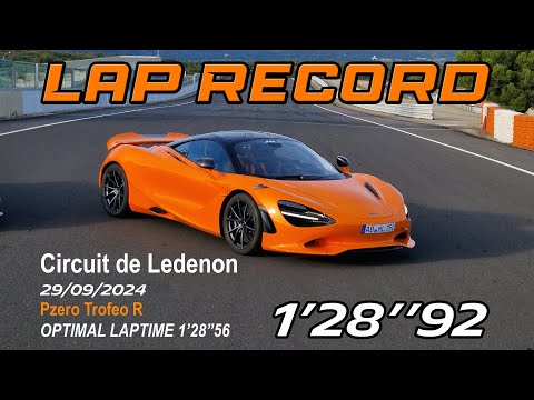 McLaren 750S Lap Record Ledenon 1'28"92