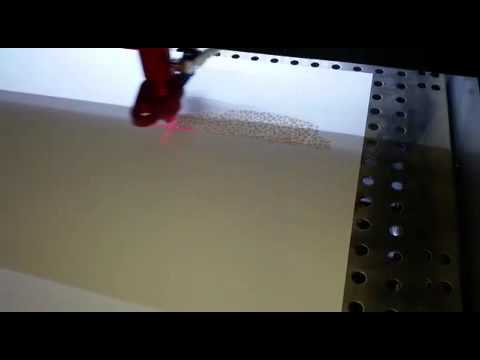 Piranha 5030 - Part 1 cut, etch & engrave on card