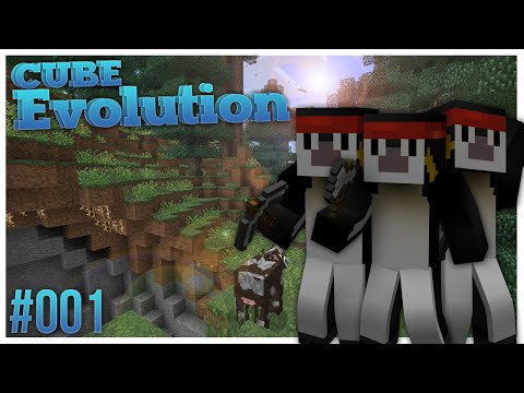Minecraft Cube Evolution SSP: #1 "What a moo'tiful adventure!"